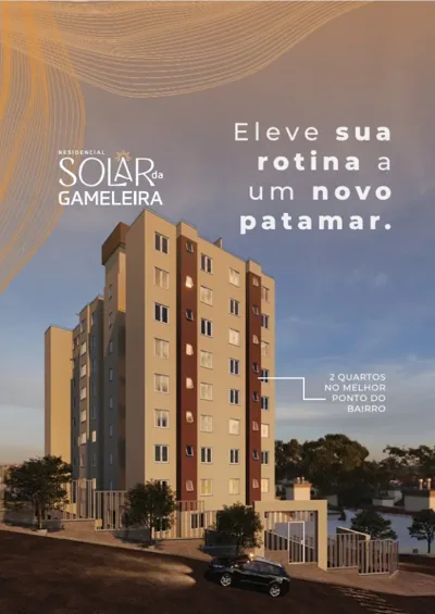 Apartamento para Venda, Belo Horizonte / MG, bairro Nova Gameleria, 2 dormitórios, 1 banheiro, 1 vaga de garagem, área t