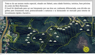 Fazenda para Venda, Sabará / MG, bairro Arraial Velho, terreno 65 Hectares