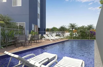 Apartamento para Venda, Contagem / MG, bairro Eldorado, 2 dormitórios, sendo 1 suíte, 2 banheiros, 1 vaga de garagem, ár