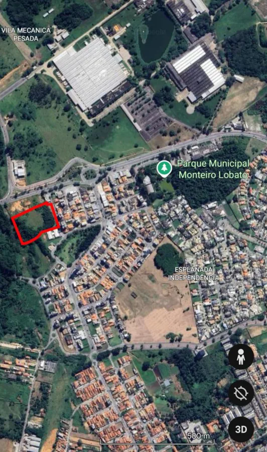 Terreno para Venda, Taubaté / SP, bairro Residencial Parque da Mantiqueira, terreno 20.538,75 m²