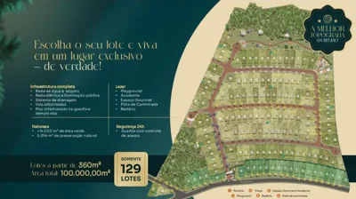 Loteamento para Venda, Lagoa Santa / MG, bairro Lagoinha de Fora, terreno 360 m²