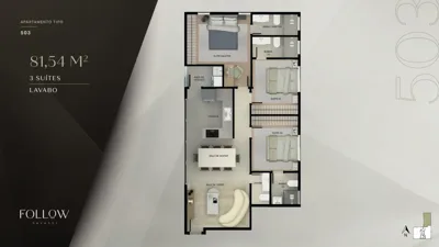 Apartamento para Venda, Belo Horizonte / MG, bairro Savassi, área construída 48,97 m²