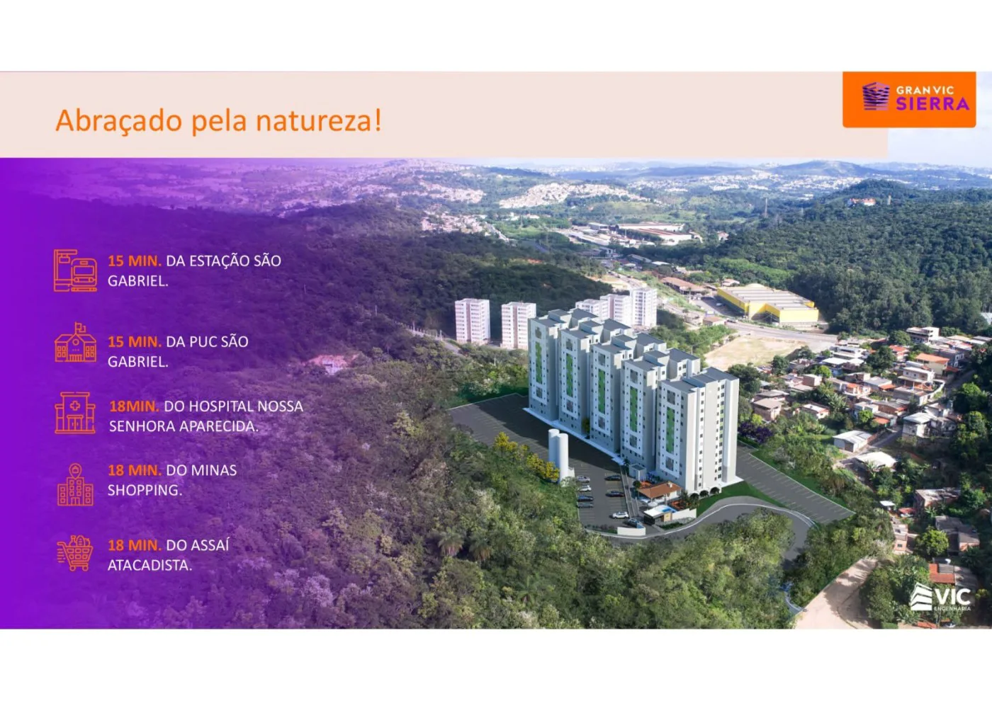 Apartamento para Venda, Sabará / MG, bairro Borba Gato, 2 dormitórios, 1 banheiro, 1 vaga de garagem, área total 53,31 m²