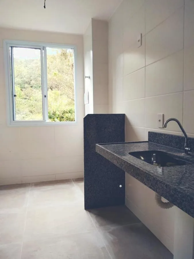 Apartamento para Venda, Sabará / MG, bairro Paciência, 2 dormitórios, 1 banheiro, 1 vaga de garagem, área total 44,80 m²,