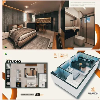 Apartamento para Venda, Belo Horizonte / MG, bairro Dom Cabral, 2 dormitórios, sendo 1 suíte, 2 banheiros, 2 vagas de ga