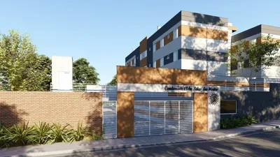 Apartamento para Venda, Sabará / MG, bairro Adelmolândia, 2 dormitórios, 1 banheiro, 1 vaga de garagem, área total 44 m²