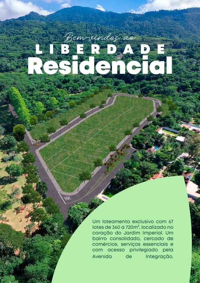 Loteamento para Venda, Lagoa Santa / MG, bairro Jardim Imperial, terreno 360 m²